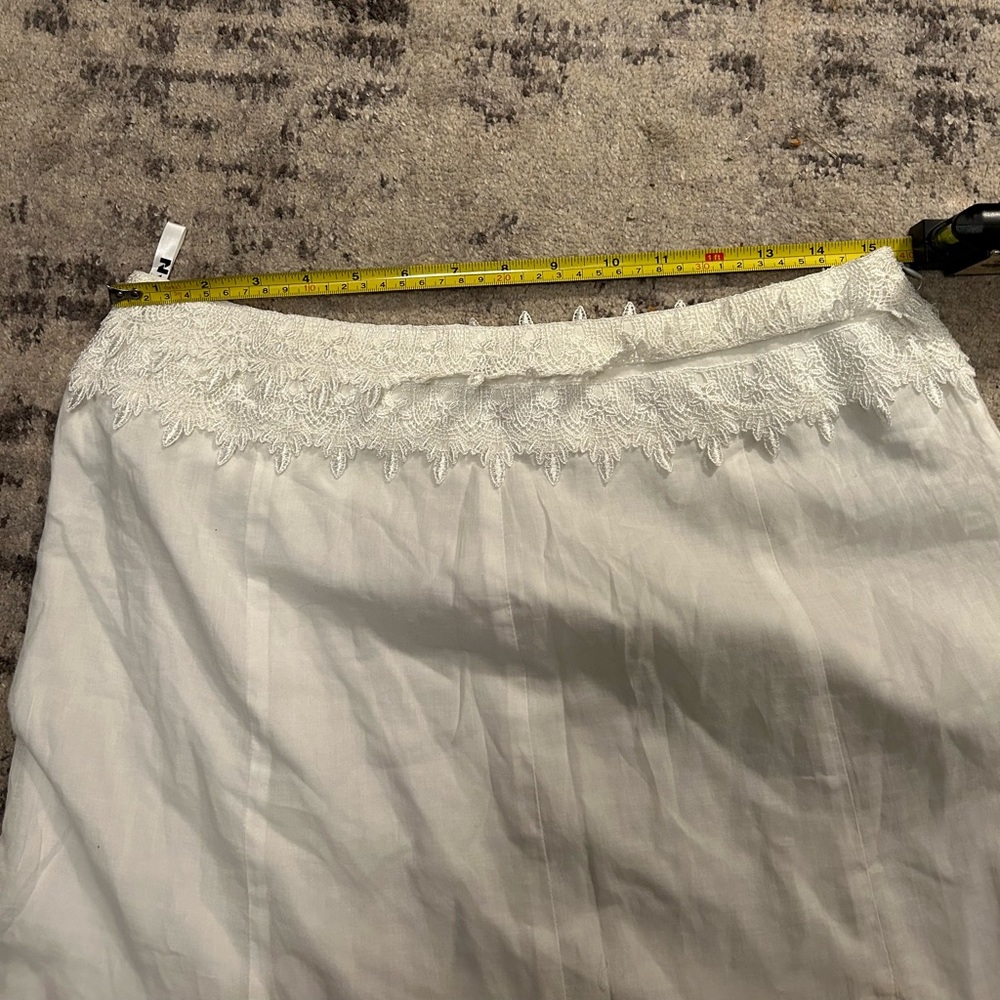 White Nygard Midi Skirt - Picture 4 of 6